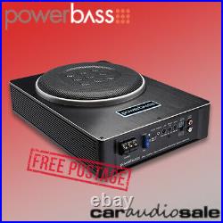 Powerbass Sta-8 8 Inch 300 Watts Amplified Bass Enclosure Underseat Bass Woofer