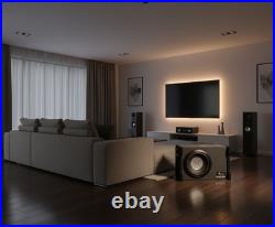 Powered Car Subwoofer Box 10 Inch 1300W Compact Ported Enclosure Bass System