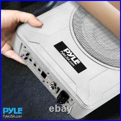 Pyle 20.3 cm 600W Low-Profile Powered Underseat Car Audio System with