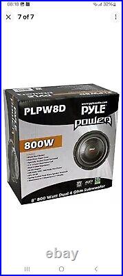 Pyle PLPW8D Subwoofers X8