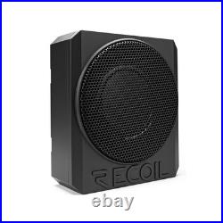 Recoil SS65 6.5 Underseat Active Compact Subwoofer Amplifier 250W RMS Slim Bass