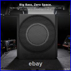 Recoil SS65 6.5 Underseat Active Compact Subwoofer Amplifier 250W RMS Slim Bass