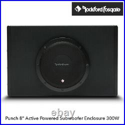 Rockford Fosgate P300-8P Punch 8 Active Powered Subwoofer Enclosure 300W
