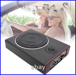 Small Compact Underseat Active Car Subwoofer with Built In Amp Add more bass