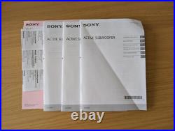 Sony XS-AW8 8 Active 160 Watts Amplified Underseat Subwoofer with Remote Control Sony XS-AW8 8 Active 160 Watts Amplified Underseat Subwoofer with Remote Control