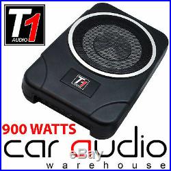 T1 AUDIO T1-20ACT 900 Watts Amplified Under Seat Flat Slimline Car Sub Subwoofer
