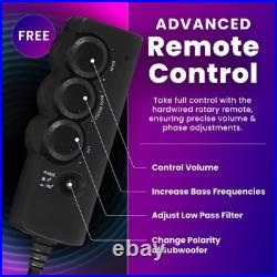 USW300 300W Underseat Subwoofer Active Car Subwoofer with Built in Amplifier