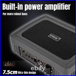 Underseat Bass Box Audio Subwoofer Sub Speaker Amplifier Active 1200W 500Hz 68