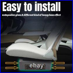 Underseat Bass Box Audio Subwoofer Sub Speaker Amplifier Active 1200W 500Hz 68