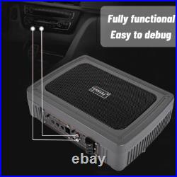 Underseat Bass Box Audio Subwoofer Sub Speaker Amplifier Active 1200W 500Hz 68