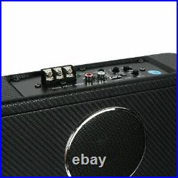 Underseat Car Subwoofer Audio Sub Speaker Active Amplifier 8'' 800W 12V Bass Box
