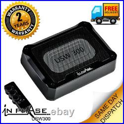 Underseat Subwoofer active subwoofer box for under seat compact bass box