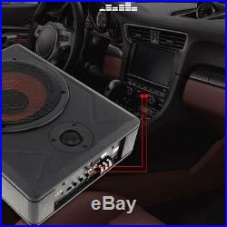 Universal 8 Inch Car Subwoofer Speaker 600W Slim Car Under Seat Bass Amplifier