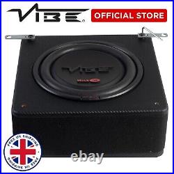 VIBE 10 Compact Active Bass Enclosure 900 watts VW T5/T6 incl POWERBOX400.1