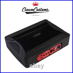 VIBE 6x9 240W Active Underseat Car Subwoofer Enclosure Built-in Amp Slim Bass B