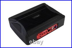 VIBE 6x9 240W Active Underseat Car Subwoofer Enclosure Built-in Amp Slim Bass B