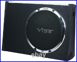VIBE BLACKAIRT12S-V6 BlackAir Slimline 12 Passive Enclosure and amp package