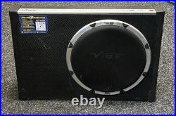 VIBE BLACKAIRT12S-V6 Black Air Slimline 12 inch Passive Radiator Subwoofer Box