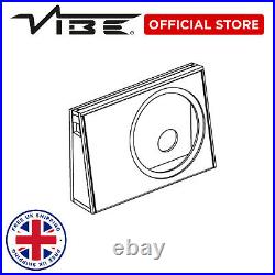 VIBE Blackair 12 Car 900W Passive Radiator Bass Box Subwoofer Slim Enclosure