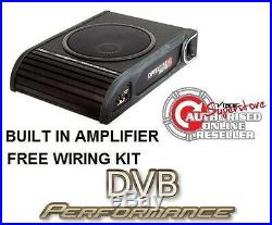 VIBE LiteAir Optisound Auto8 8 Amplified Active Car Subwoofer 900w inc wiring