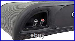 VIBE Optisound Auto 8 900 watts Underseat Passive Bass Enclosure Black