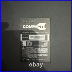 VIBE PULSEC8A-V0 Pulse 8 Inch 240 Watts Slimline Underseat Subwoofer Enclosures