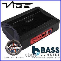 VIBE Pulse PULSEC8A-V0 240 Watts Ultra Slim Amplified Underseat Car Subwoofer