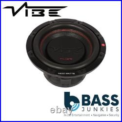 VIBE SLICK12D2-V3 1500 Watts 30cm 12 Inch Dual 2 Ohms Car Sub Subwoofer