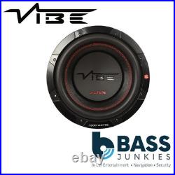 VIBE SLICK12D2-V3 1500 Watts 30cm 12 Inch Dual 2 Ohms Car Sub Subwoofer