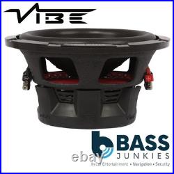 VIBE SLICK12D2-V3 1500 Watts 30cm 12 Inch Dual 2 Ohms Car Sub Subwoofer