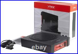 VIBE Slick C10A 10inch Car Underseat Compact Slim Active Amplified Subwoofer