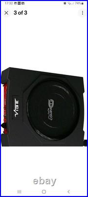 VIBE Slick C10A 10inch Car Underseat Compact Slim Active Amplified Subwoofer