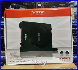 VIBE under-Seat Car sub Bass Slick C10A Active Subwoofer Box Bass controller