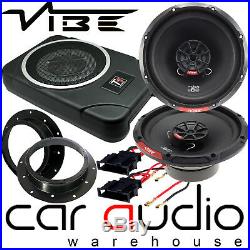 VW T5.1 Transporter Vibe 480 Watts Speakers & 900 W Underseat Car Subwoofer Kit