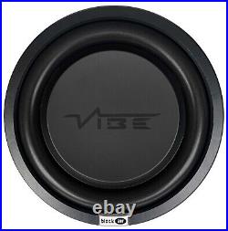 Vibe 12 Inch Slimline Car Subwoofer 900 Watts Max Bass Speaker Compact Amplifier