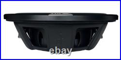 Vibe BLACKAIR12D2S Slimline Design 12 Inch Black Subwoofer Dual 2 Ohms 300 W RMS