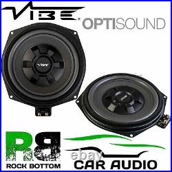 Vibe BMW 1, 3, 4, 5, 6 Series & X1, X3 8 Underseat Car Bass Sub Subwoofers PAIR