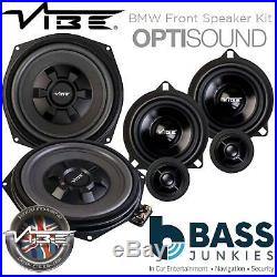 Vibe BMW X3 (F25) 8 Underseat Car Subwoofers & Front Door Speaker Upgrade Kit