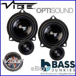 Vibe BMW X3 (F25) 8 Underseat Car Subwoofers & Front Door Speaker Upgrade Kit