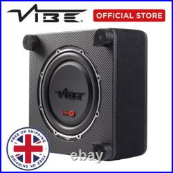 Vibe Blackair 10 Inch Compact Passive Enclosure Package With Amp And Cables