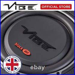 Vibe Blackair 10 Inch Compact Passive Enclosure Package With Amp And Cables