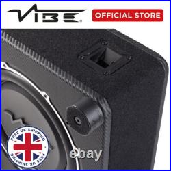 Vibe Blackair 10 Inch Compact Passive Enclosure Package With Amp And Cables