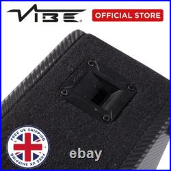 Vibe Blackair 10 Inch Compact Passive Enclosure Package With Amp And Cables