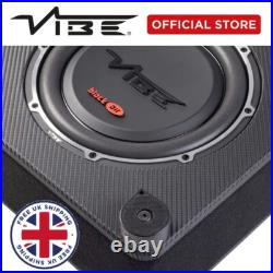Vibe Blackair 10 Inch Compact Passive Enclosure Package With Amp And Cables