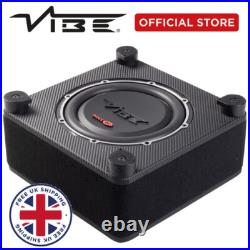 Vibe Blackair 10 Inch Compact Passive Enclosure Package With Amp And Cables