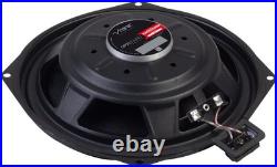 Vibe OPTISOUNDBMW84 8 in 4 Ohm Underseat Subwoofer 115 W RMS Plug and Type