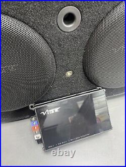 Vibe P8 400 Watt Spare Wheel Compact Subwoofer 400.1 A Amplifier Package