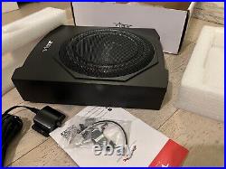 Vibe SLICKC10A-V0 Active 10 Underseat Car Bass Subwoofer 180W AND wiring Kit