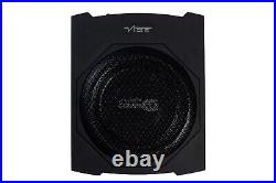 Vibe Slick 10 Underseat Active Amplified Subwoofer Bass Enclosure SLICKC10A +CP