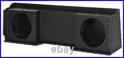 Xcab Dual 10 Downfire Sealed Subwoofer Sub Box Enclosure For 1999-06 GMC/Chevy
